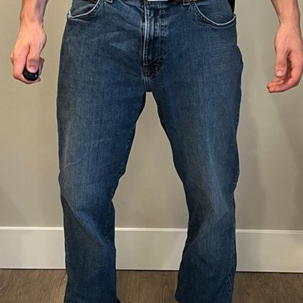 Lee blue denim jeans with